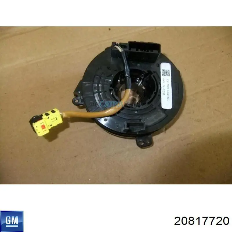20817720 General Motors Pierścień kontaktowy AIRBAG, taśma kierownicy