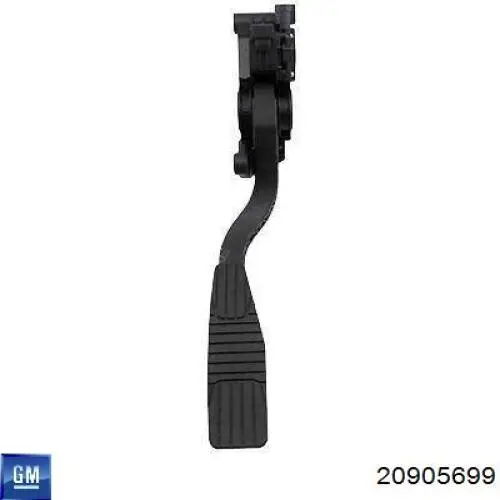 Pedał przyspieszenia (gazu) Opel 4805359 cena, od 45,97 USD