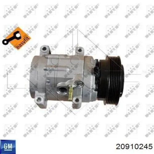 Sprężarka klimatyzacji General Motors 20910245 cena, od 212,82 USD