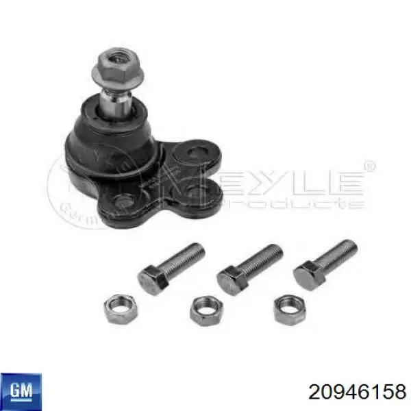 Do koszyka 20946158 Opel Wahacz zawieszenia przedniego dolny lewy