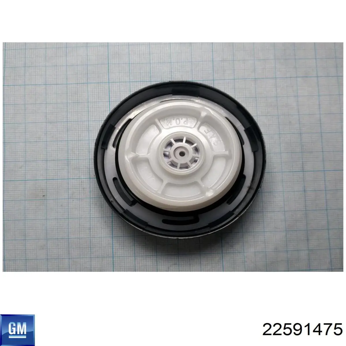 Do koszyka 22591475 General Motors Korek wlewu paliwa
