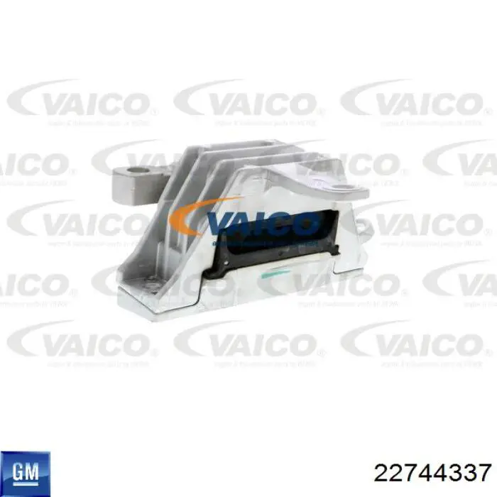 Poduszka (podpora) silnika prawa General Motors 22744337