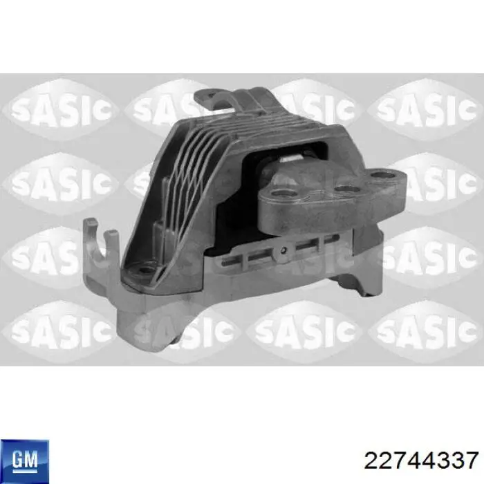 22744337 General Motors Poduszka (podpora) silnika prawa