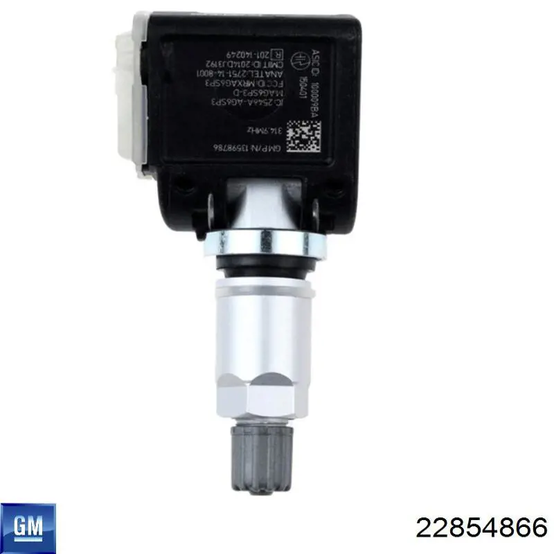Do koszyka 22854866 General Motors Czujnik ciśnienia w oponach