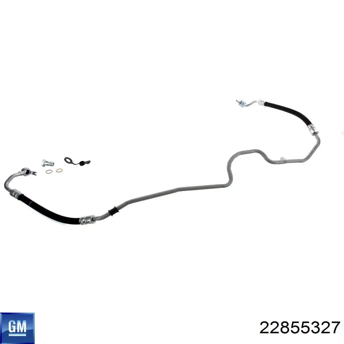 Przewód hydraulicznego układu wspomagania wysokiego ciśnienia, od pompy do maglownicy (mechanizmu) General Motors 0951105 cena, od 85,68 USD