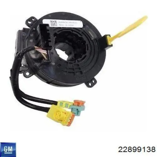 22899138 General Motors Pierścień kontaktowy AIRBAG, taśma kierownicy