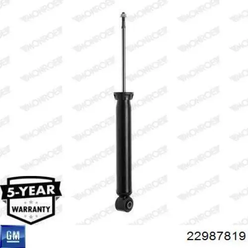 22987819 Opel Amortyzator tylny lewy