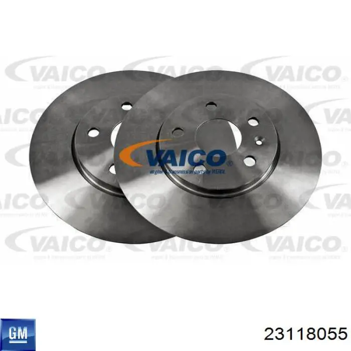 23118055 General Motors Tarcza hamulcowa przednia