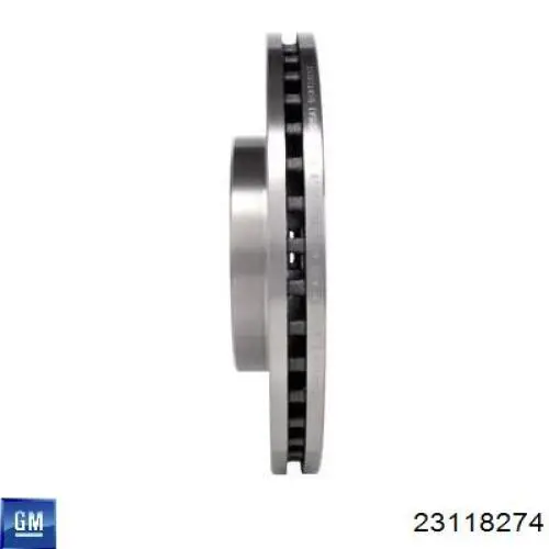 23118274 General Motors Tarcza hamulcowa przednia