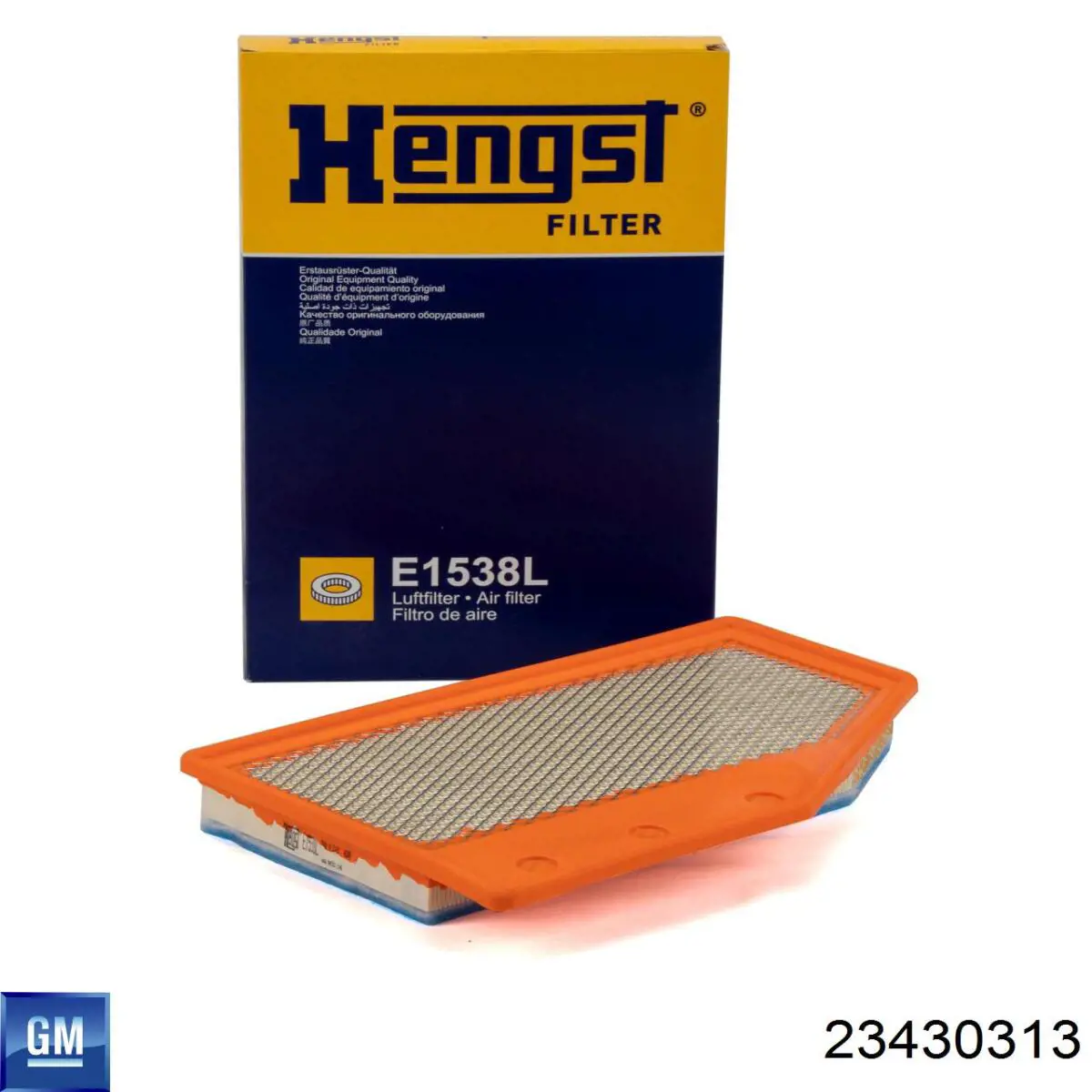 Filtr powietrza General Motors 23430313 cena, od 15,38 USD