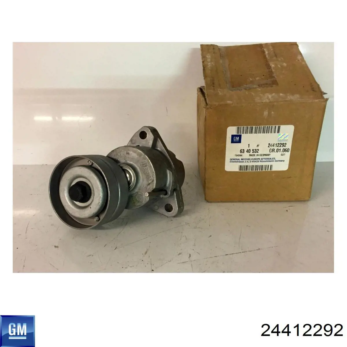 Do koszyka 24412292 General Motors Napinacz paska napędowego