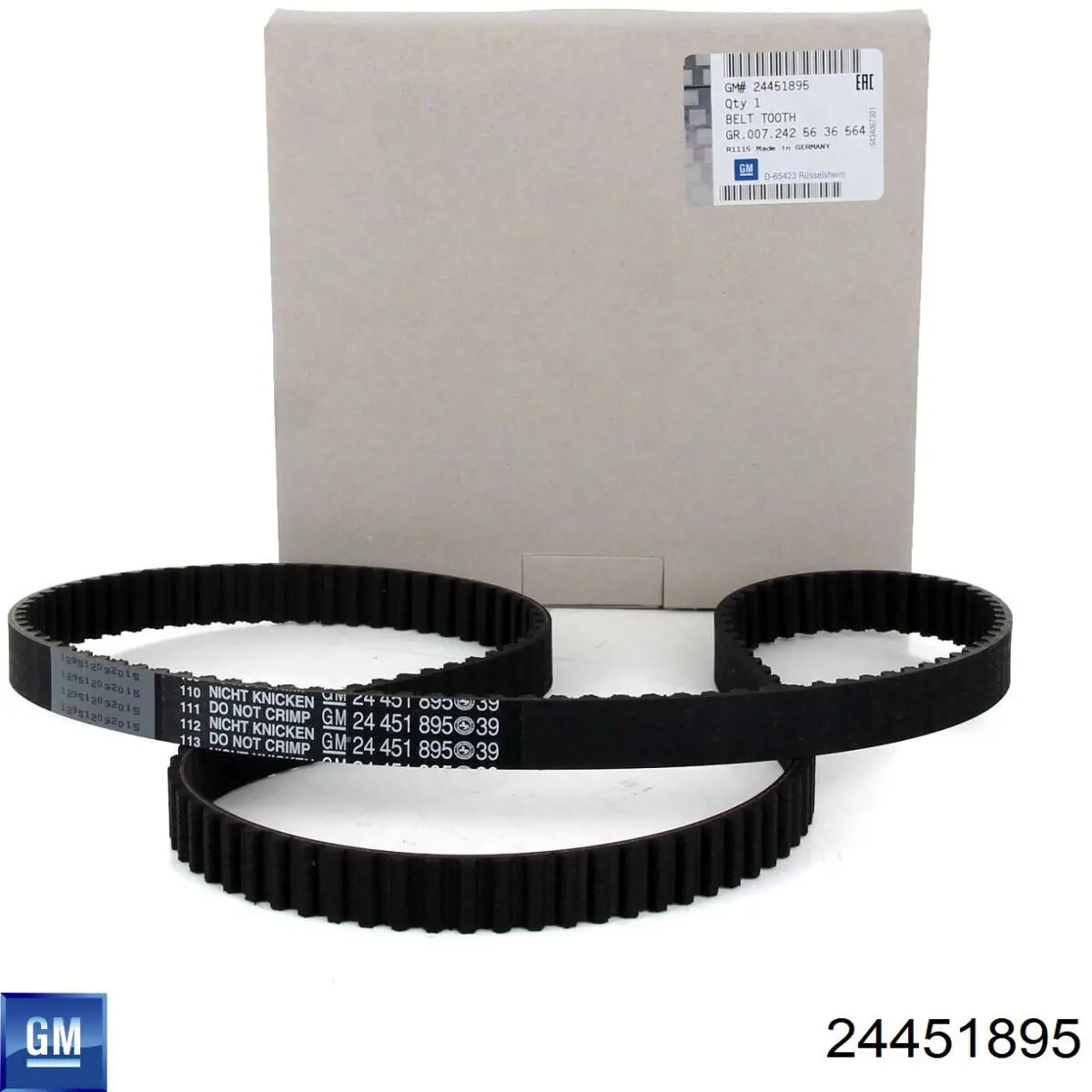 Pasek rozrządu General Motors 24451895 cena, od 25,58 USD