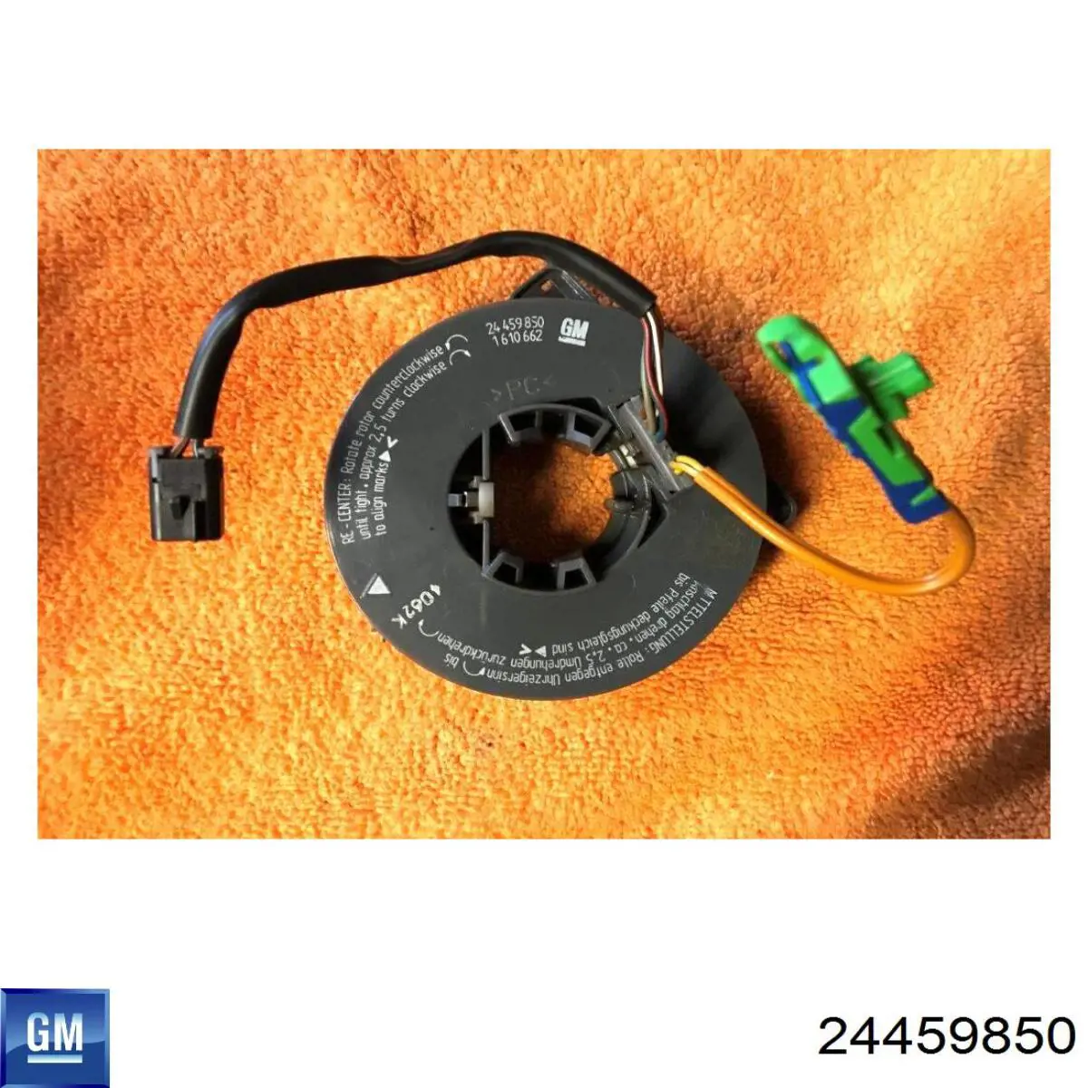 24459850 General Motors Pierścień kontaktowy AIRBAG, taśma kierownicy