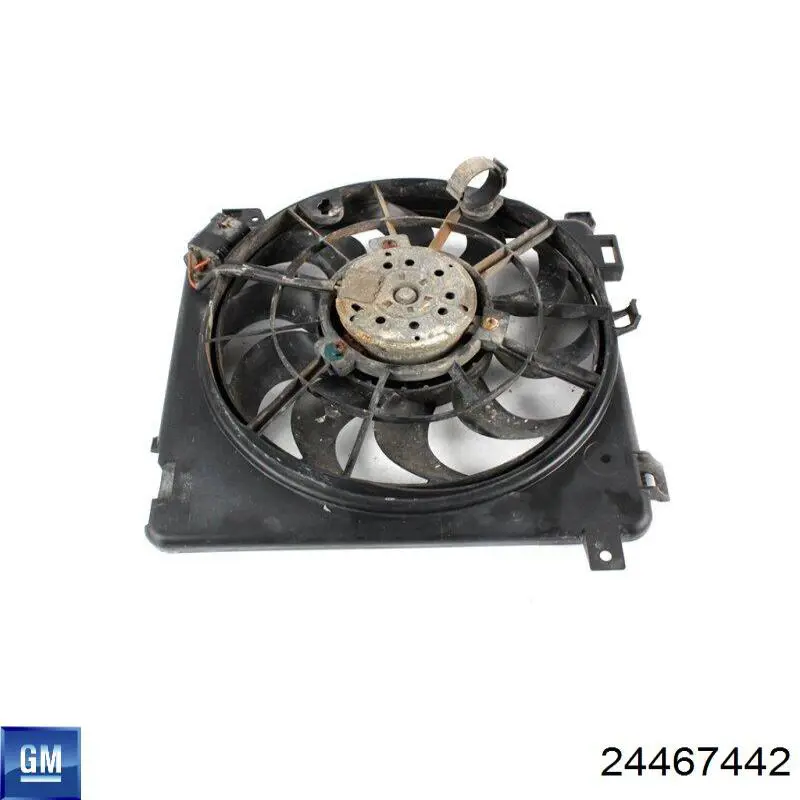 Wentylator (wirnik) chłodnicy 24467442 General Motors