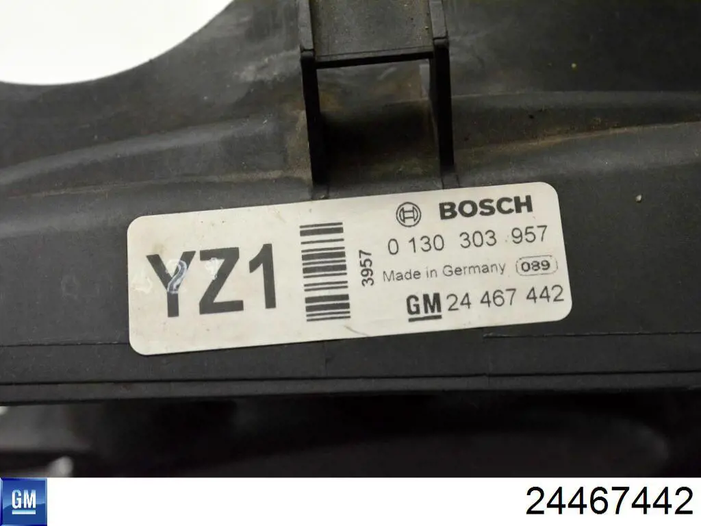Wentylator (wirnik) chłodnicy General Motors 24467442 cena, od 40,86 USD