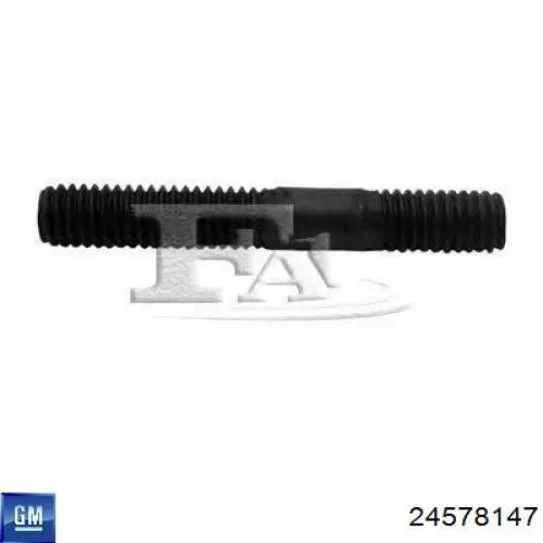 24578147 General Motors Szpilka kolektora wydechowego