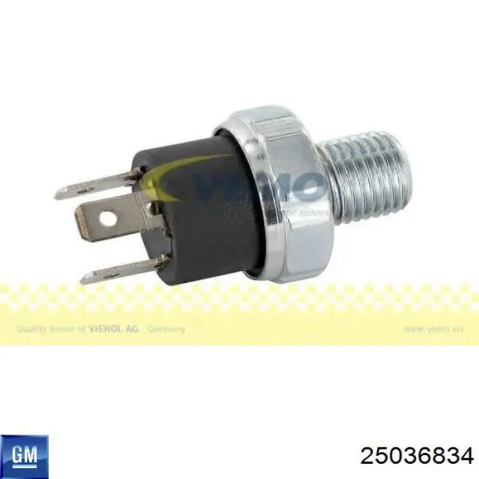 Do koszyka 25036834 General Motors Czujnik ciśnienia oleju