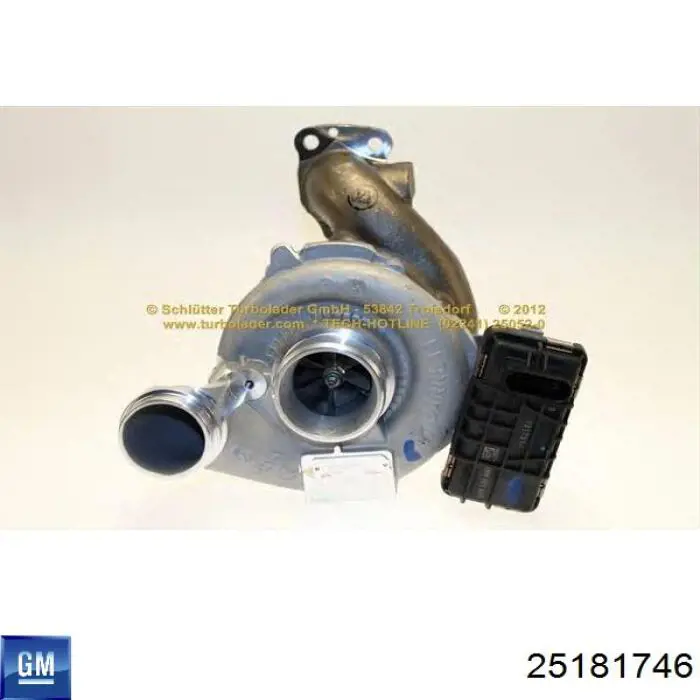 25181746 General Motors Turbina