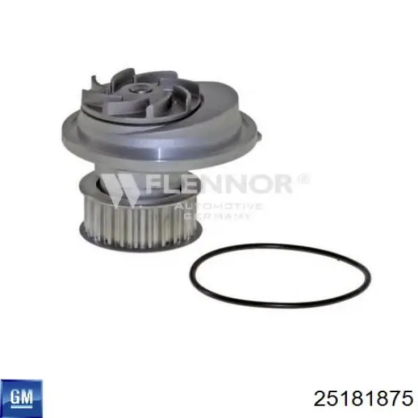 Pompa chłodząca wodna General Motors 25181875 cena, od 48,99 USD