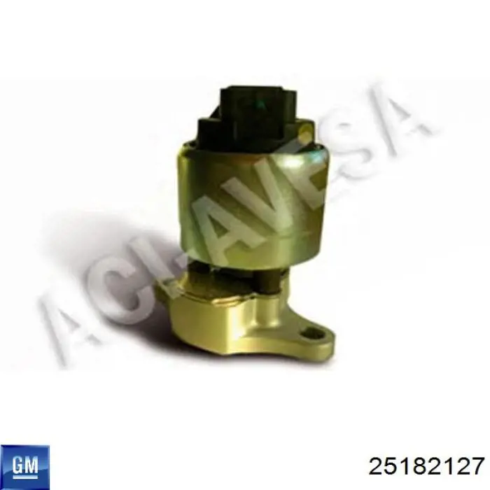 Zawór recyrkulacji spalin EGR General Motors 25182127 cena, od 71,72 USD