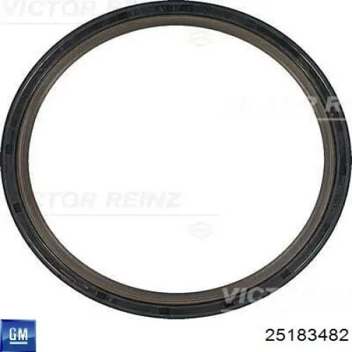 25183482 General Motors Uszczelniacz wału korbowego silnika tylny