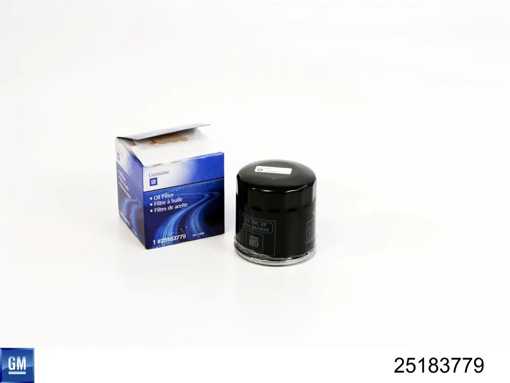 Filtr oleju 25183779 General Motors