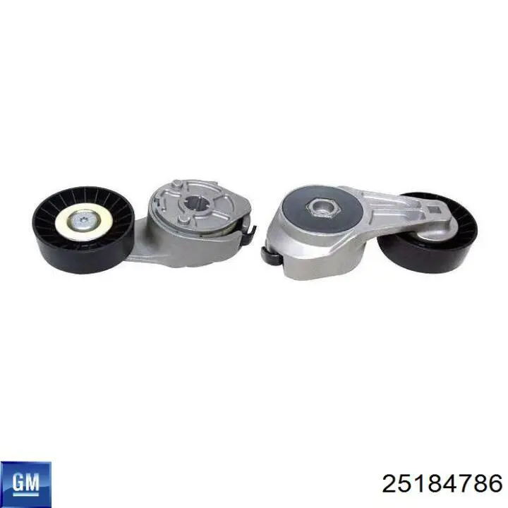 Do koszyka 25184786 General Motors Napinacz paska napędowego