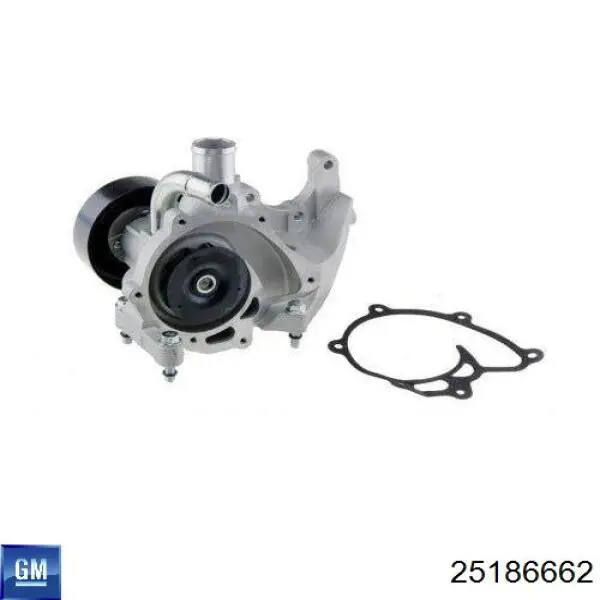 Pompa chłodząca wodna General Motors 25186662 cena, od 118,47 USD