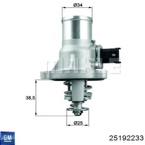 25192233 General Motors Termostat