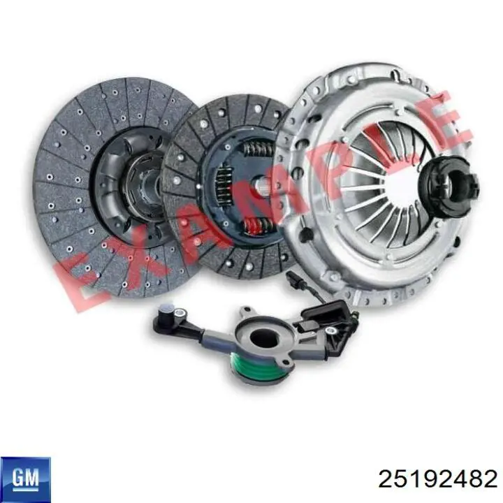Tarcza sprzęgła General Motors 25192482 cena, od 83,63 USD