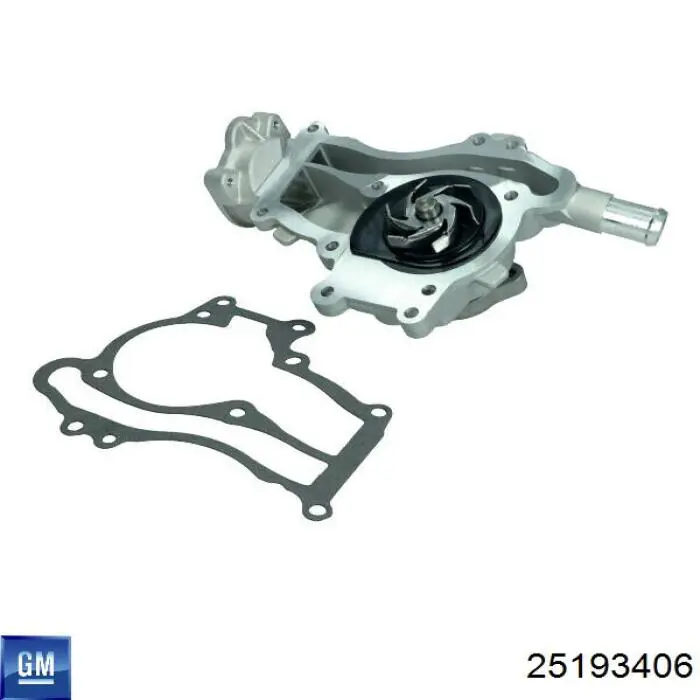 Pompa chłodząca wodna 25193406 General Motors