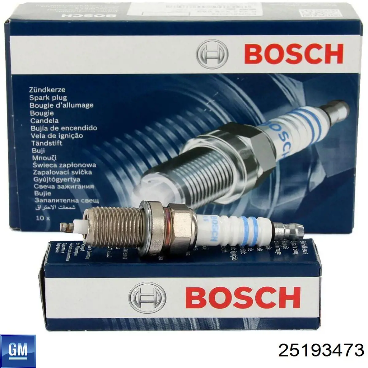 Do koszyka 25193473 General Motors Świeca zapłonowa