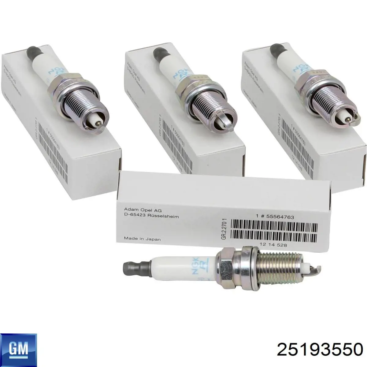 Świeca zapłonowa 25193550 General Motors