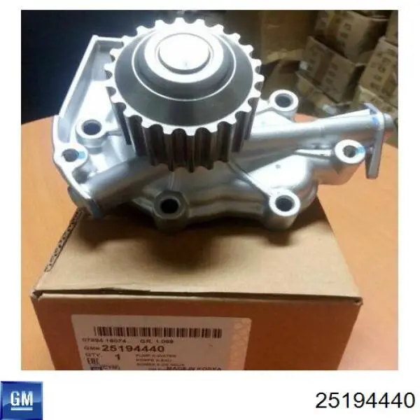 Pompa chłodząca wodna General Motors 25194440 cena, od 26,69 USD