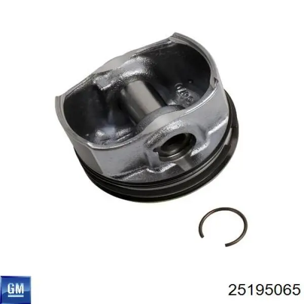 55580179 General Motors Tłok, komplet do jednego cylindru, STD