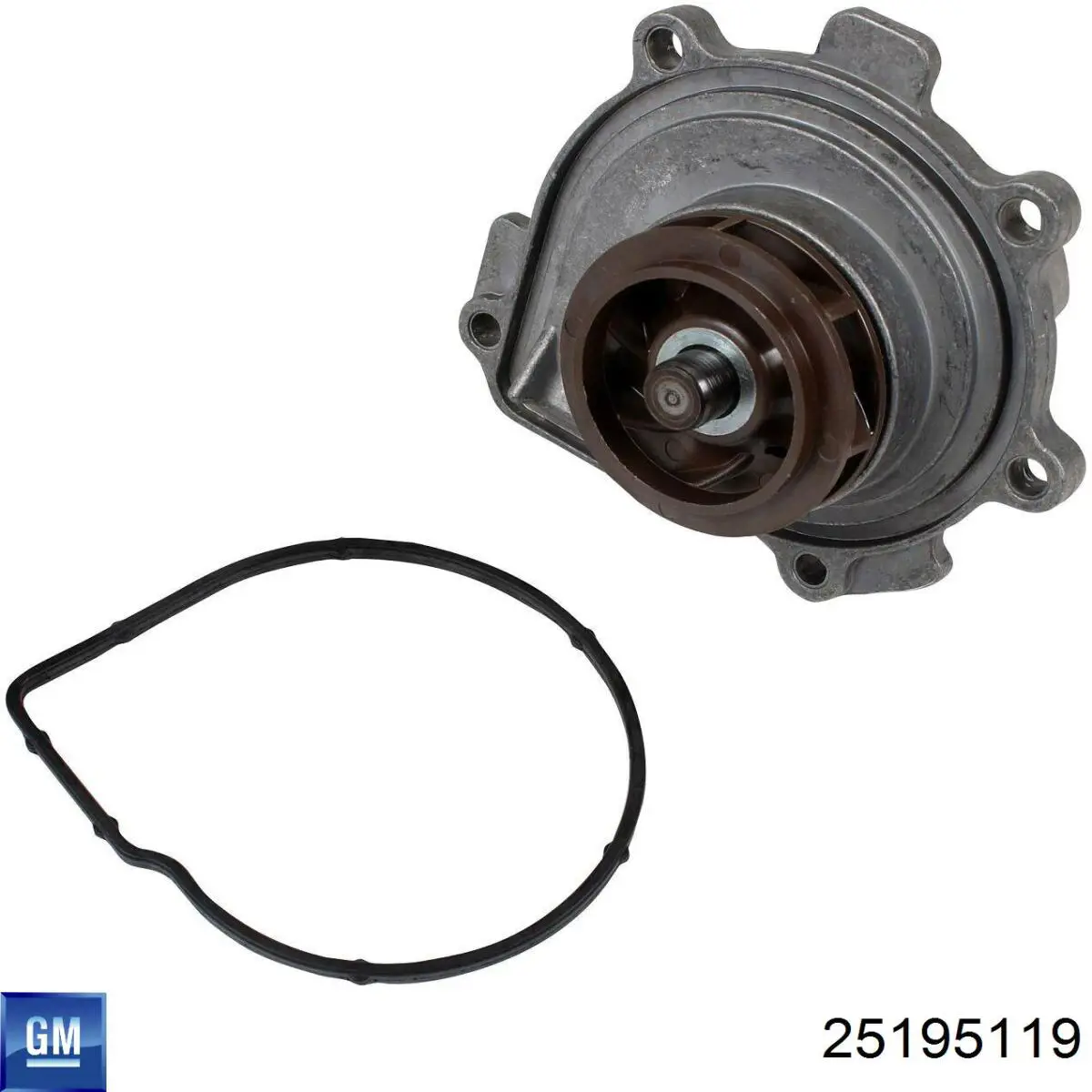 Pompa chłodząca wodna General Motors 25195119 cena, od 55,22 USD