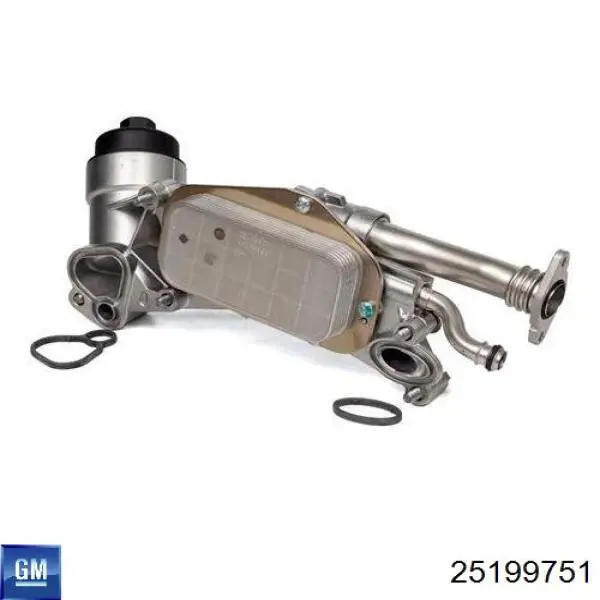 Obudowa filtra oleju General Motors 25199751 cena, od 75,41 USD