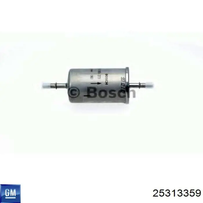 Filtr paliwa General Motors 25313359 cena, od 4,97 USD