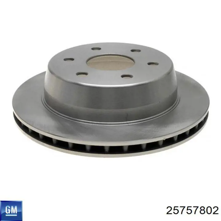 Tarcza hamulcowa tylna General Motors 25757802 cena, od 118,26 USD
