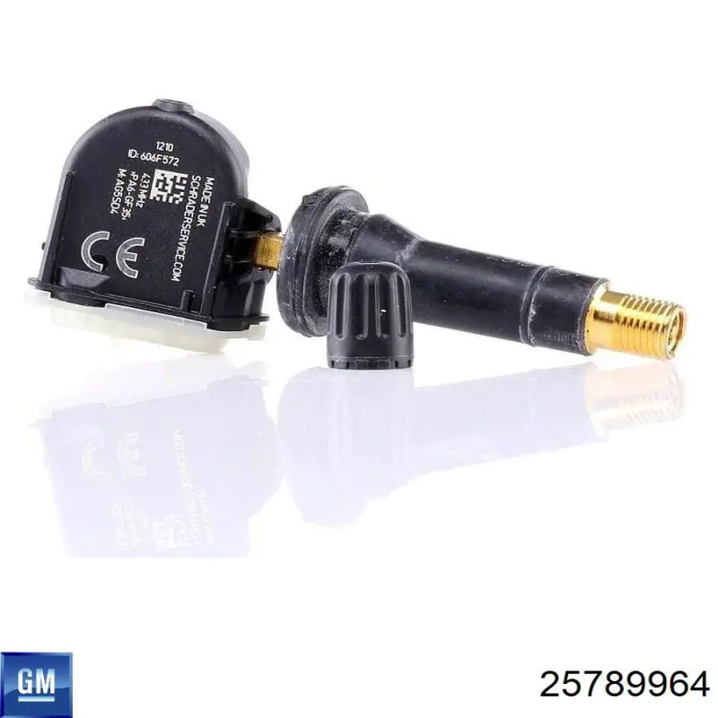 Czujnik ciśnienia w oponach General Motors 25789964 cena, od 51,52 USD
