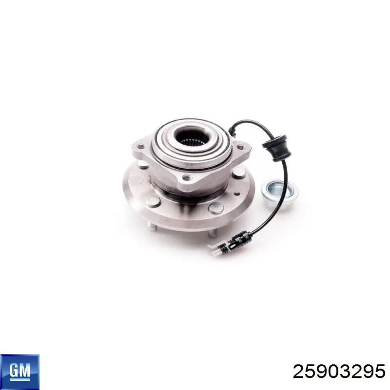 25903295 General Motors Piasta tylna