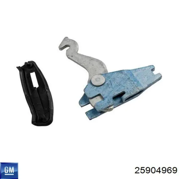 Do koszyka 25904969 General Motors Klocki hamulca ręcznego