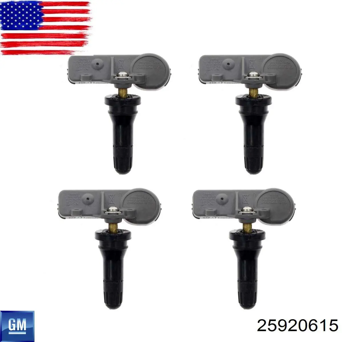 25920615 General Motors Czujnik ciśnienia w oponach