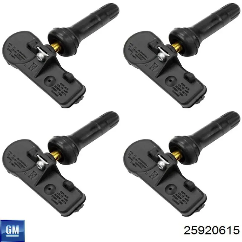 Czujnik ciśnienia w oponach General Motors 25920615 cena, od 36,97 USD