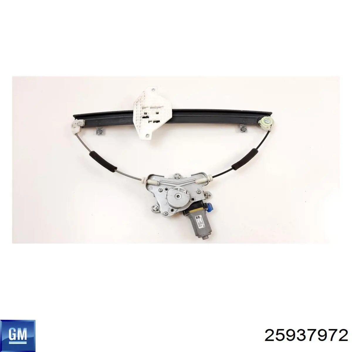 Do koszyka 25937972 General Motors Mechanizm podnoszenia szyby drzwi tylnych lewych