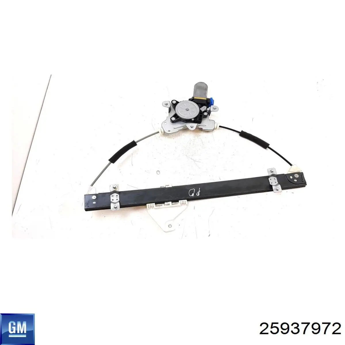 25937972 General Motors Mechanizm podnoszenia szyby drzwi tylnych lewych