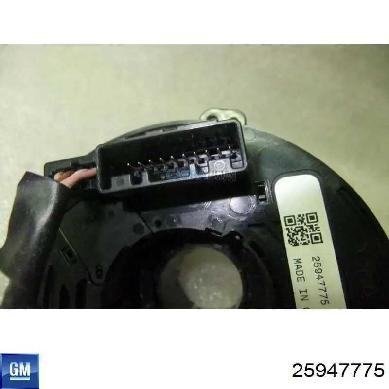 Pierścień kontaktowy AIRBAG, taśma kierownicy General Motors 25947775 cena, od 43,66 USD