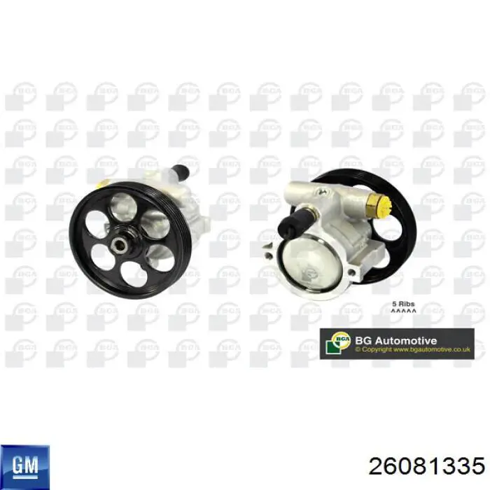 Pompa wspomagania hydraulicznego kierownicy General Motors 26081335 cena, od 27,81 USD