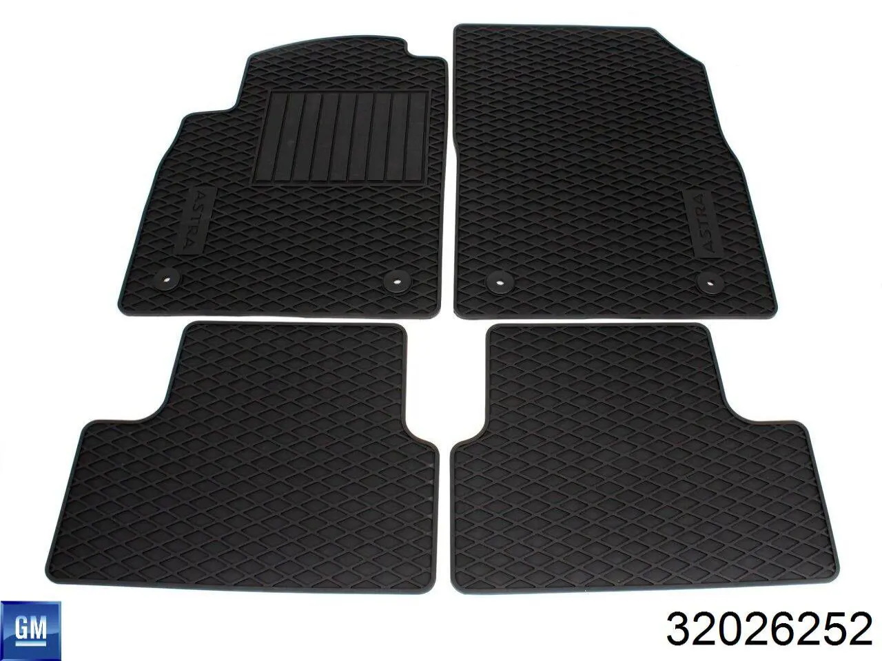Dywaniki przód+tył, komplet Opel Astra J Sports Tourer kombi (P10) (2010 - 2015) cena, od 68,97 USD