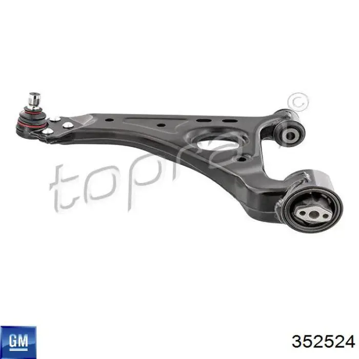 352524 General Motors Wahacz zawieszenia przedniego dolny lewy
